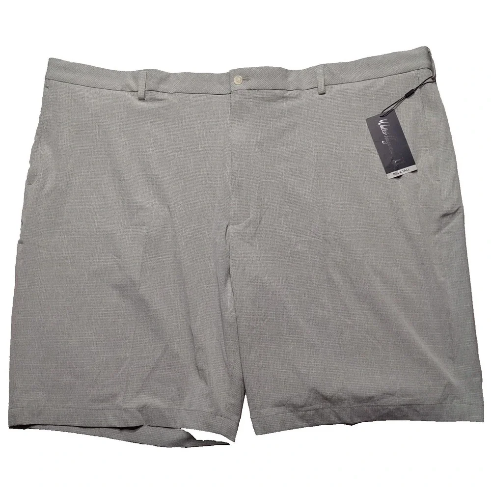 WALTER HAGEN 11 Majors Men Big‎ & Tall 52 Gray HydroDri Textured 11